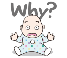 Lovely little couple by p_p sticker #11352006