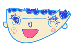 5-year-old girl illustrations sticker #11352024