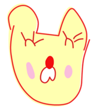 5-year-old girl illustrations sticker #11352032