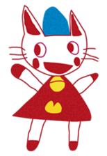 5-year-old girl illustrations sticker #11352034