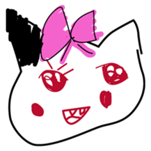 5-year-old girl illustrations sticker #11352036