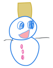 5-year-old girl illustrations sticker #11352055