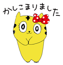TOLALAN cat costume idol sticker #11352178