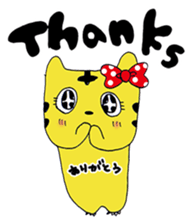 TOLALAN cat costume idol sticker #11352179
