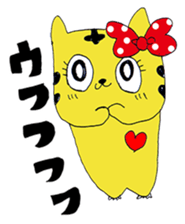 TOLALAN cat costume idol sticker #11352189