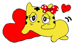 TOLALAN cat costume idol sticker #11352203