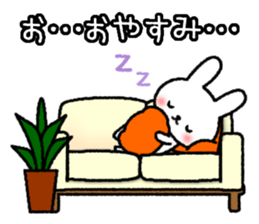 Frequently used message Rabbit 6 sticker #11352345