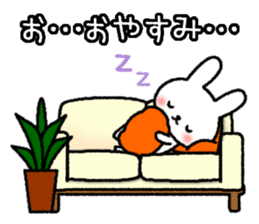 Frequently used message Rabbit 6 sticker #11352345