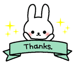 Frequently used message Rabbit 6 sticker #11352353