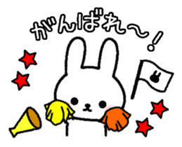 Frequently used message Rabbit 6 sticker #11352360