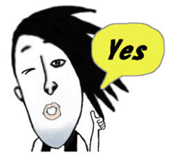 Rock`n`Roll HIMOO sticker #11352702