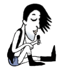 Rock`n`Roll HIMOO sticker #11352704