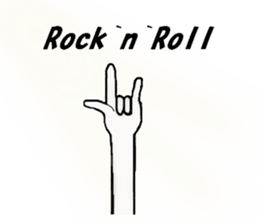 Rock`n`Roll HIMOO sticker #11352716
