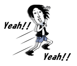 Rock`n`Roll HIMOO sticker #11352726