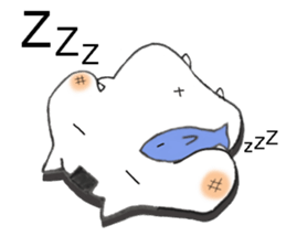 Glutinous cat cheeks extends sticker #11353026