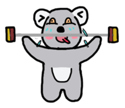 Diet Sweet Koala sticker #11353593