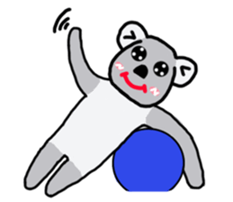 Diet Sweet Koala sticker #11353596