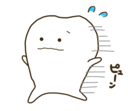 tooth namaru3 sticker #11353618