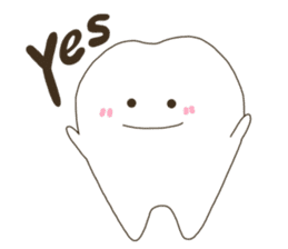 tooth namaru3 sticker #11353621
