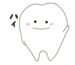 tooth namaru3 sticker #11353623
