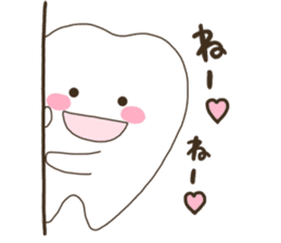 tooth namaru3 sticker #11353626