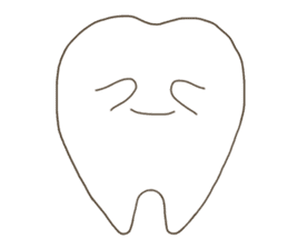 tooth namaru3 sticker #11353628