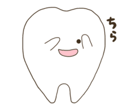 tooth namaru3 sticker #11353629