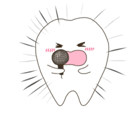 tooth namaru3 sticker #11353633