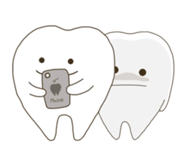 tooth namaru3 sticker #11353634