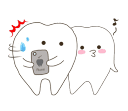 tooth namaru3 sticker #11353635