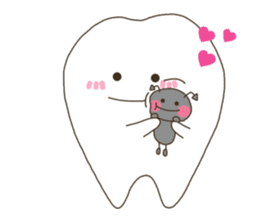 tooth namaru3 sticker #11353643