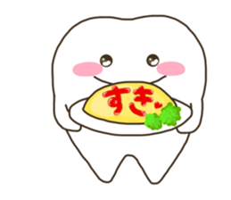 tooth namaru3 sticker #11353649