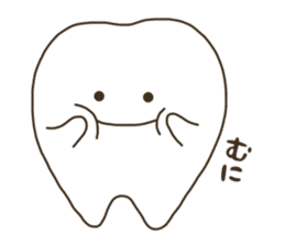 tooth namaru3 sticker #11353651