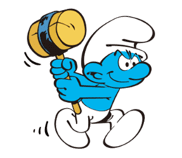 Welcome to the Smurfs Town! sticker #11354345