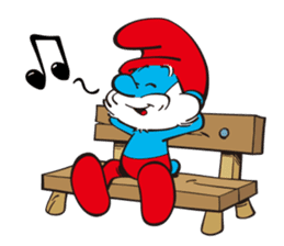 Welcome to the Smurfs Town! sticker #11354349