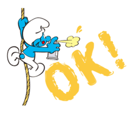 Welcome to the Smurfs Town! sticker #11354352