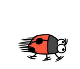 Ladybugs sticker #11354458