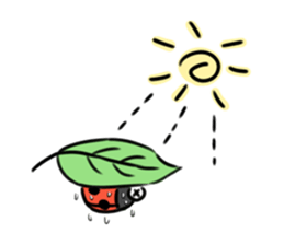 Ladybugs sticker #11354460