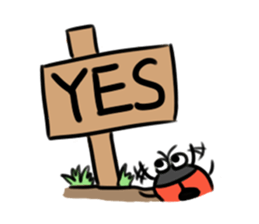Ladybugs sticker #11354464