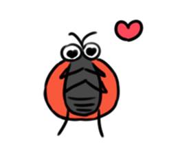 Ladybugs sticker #11354469