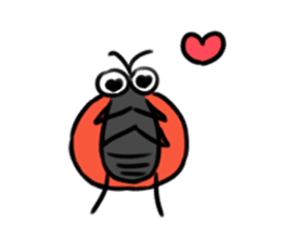 Ladybugs sticker #11354469