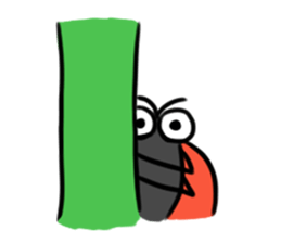 Ladybugs sticker #11354474