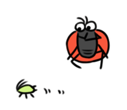 Ladybugs sticker #11354477