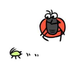 Ladybugs sticker #11354477