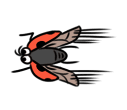 Ladybugs sticker #11354478