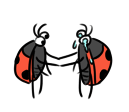 Ladybugs sticker #11354480