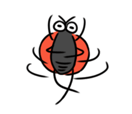 Ladybugs sticker #11354483