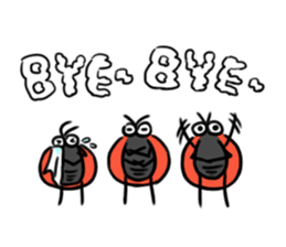 Ladybugs sticker #11354487