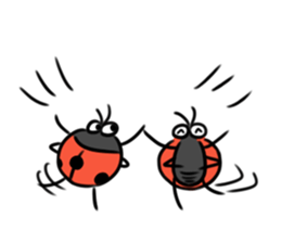 Ladybugs sticker #11354493