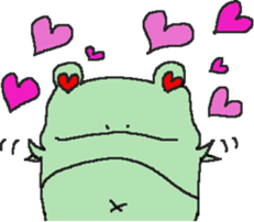 Ran-kun of the frog sticker #11354904